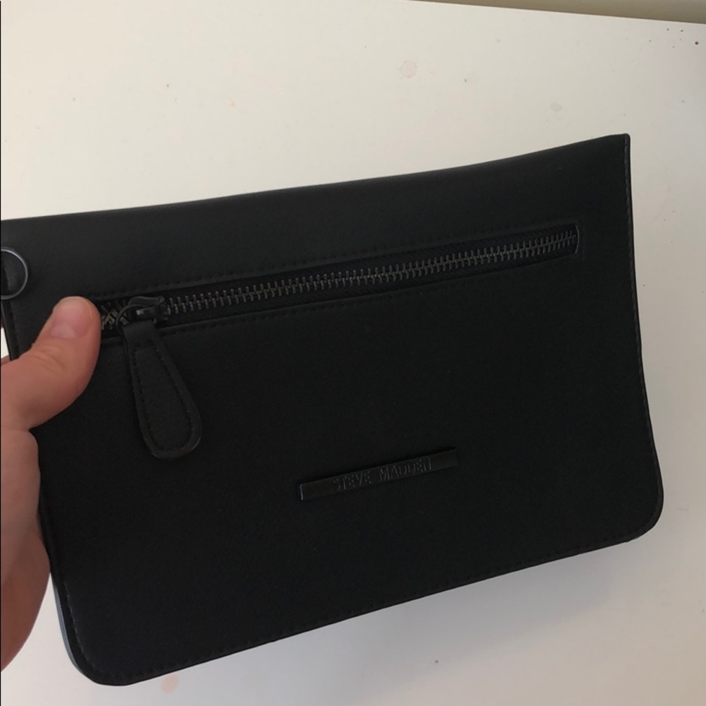 Steve Madden BBenzo Stripe Bag and Clutch - Picture 6 of 7
